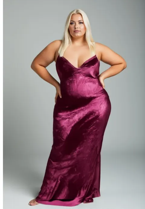satyna: zdjęcie na modelce